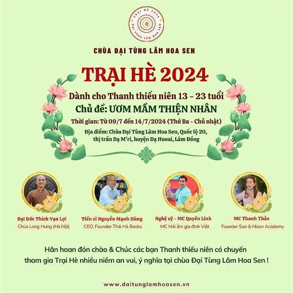 Trại hè Phật Giáo 2024 1