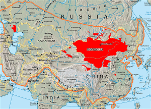 Mongols-map