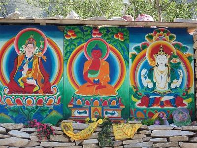 Guru Rinpoche - Phật A Di Đà - Quán Thế Âm (2)