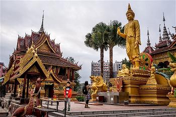 Xishuangbanna, China–with sites like this large Buddhist temple