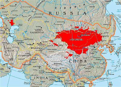 Mongols-map