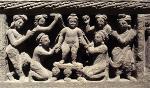 the-buddha-as-a-child-taking-a-bath-gandhara-2nd-century-ce