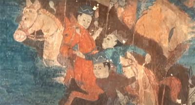 __HORSE THAI wall art 1848