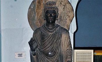 2000-year-old Buddha statue from Peshawar