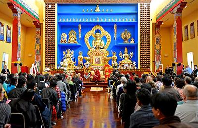 dalai lama at deerpark