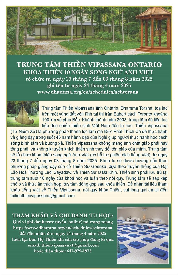 Vietnamese poster 2025 Torana