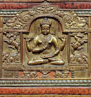 Tranh bìa kinh điển Phật Mẫu Bát-Nhã Ba-la-mật-đa tại Tây Tạng