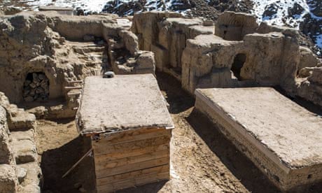 5 Sân của một tu viện được khai quật tại khu di sản Phật giáo cổ đại Mes Aynak