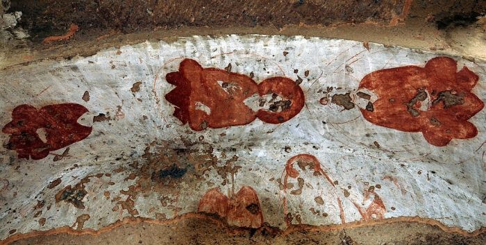 Bức tranh sơn dầu lâu đời nhất thế giới được tìm thấy trong hang động.