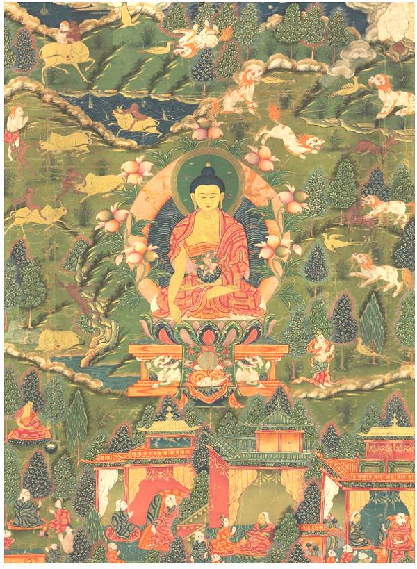 03 JATAKA Tibetan painting