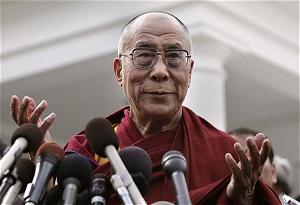 The Dalai Lama on 18 February 2010