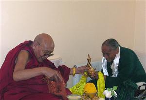 Jetsün Jampa Chökyi và Kyabje Trulshik Rinpoche