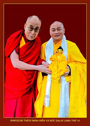 Ngai Dalai Latma va TT Thich MInh Hien