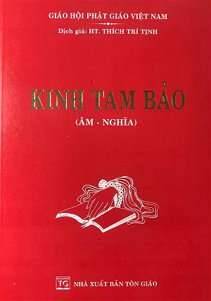 BÌA KINH TAM BẢO-ht TRÍ TỊNH