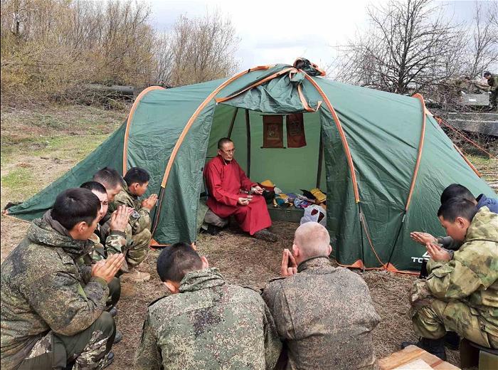 Z Russian Buddhist in Ukraine_PHOTO TELEGRAM