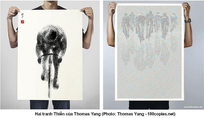 zzzz 4 tranh Thien Thomas Yang