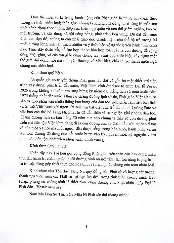 Diễn văn Đại lễ Phật đản PL.2569 - DL.2025_Page_3