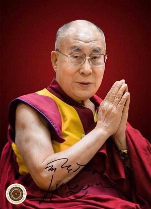 dalai lama with sig