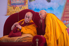 Samdhong Rinpoche and Dalai Lama