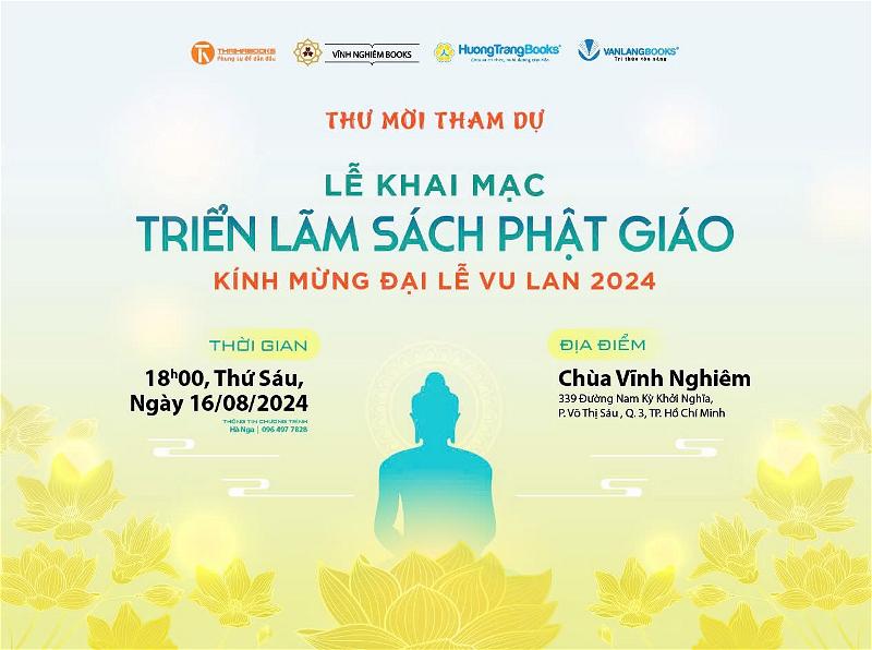 Triển lãm sách Phật Giáo 2024