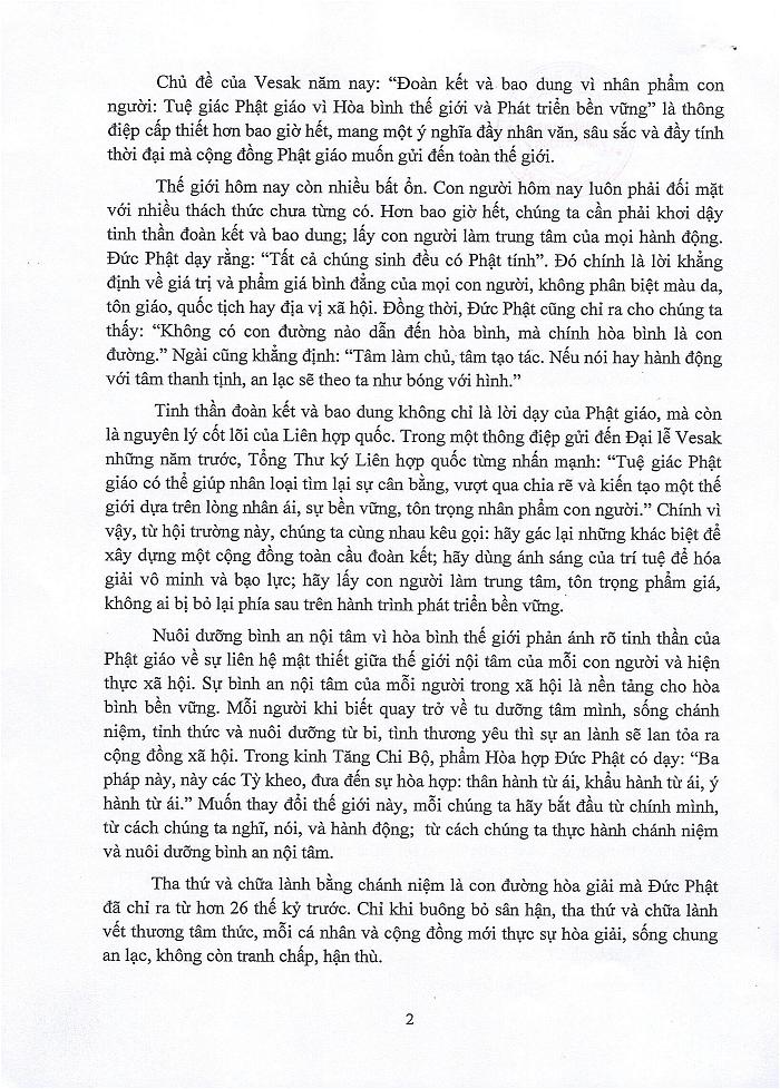Diễn văn Đại lễ Phật đản PL.2569 - DL.2025_Page_2