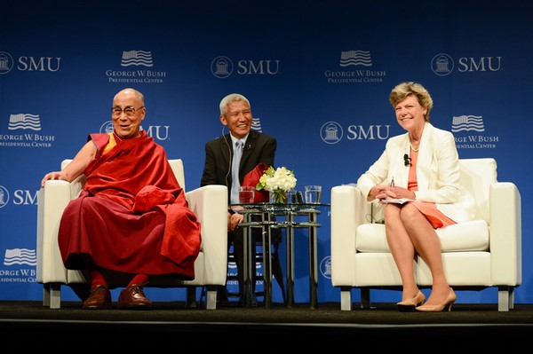 dalai lama at SMU 01